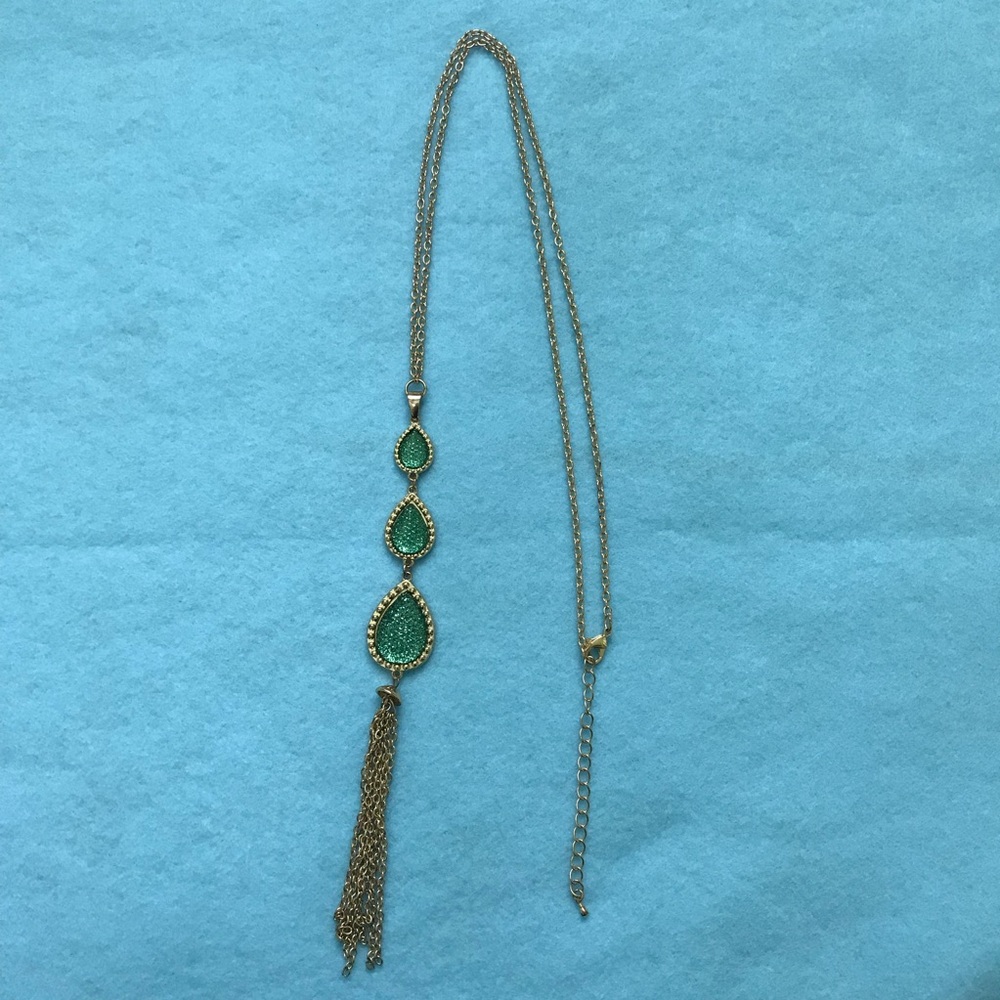 long tassel necklace